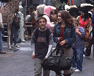 Jason & Kaylee wander around Universal Studios hoping to find producer, Marty Wolf.
