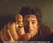 The Lord of the Rings was the number one flick at the box office.