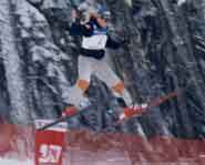 Kari Traa Gets Jump at World Cup race.