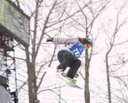 Barett Christy launches at Women's Big Air