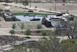 PointX Skateboard Camp in California includes a 21,000-foot outdoor skatepark.