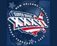 Super Bowl XXXVI will be played February 3rd in New Orleans.