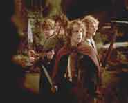 Lord of the Rings DVD comes with a 10 minute behind-the-scenes preview of The Lord of the Rings The Two Towers!