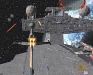 Itty bitty ship vs. gigantically humungous ship