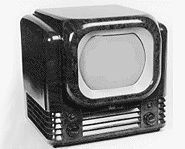 This is a really old TV from the 60s.