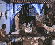 Christmas wouldn't be complete without the nativity scene.