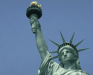 The Statue of Liberty was the biggest gift.