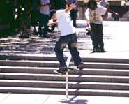 Some skateboard tricks like ollies, kickflips and heelflips can take hours of practice.