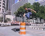 The 2002 X Games are being held in Philadelphia and features such extreme sports as skateboarding, rock climbing, BMX, motorcross and wakeboarding.