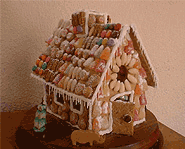 Gingerbread houses were first made in Germany.