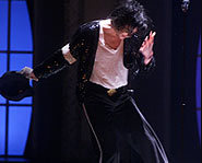Michael strikes a move during Billie Jean.