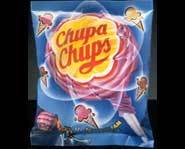 Packaging for Chupa Chups Lollipops.