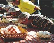 Pie Eating is one of the World's Most Disgusting Sports.