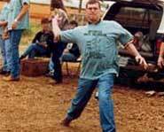 The World Cow Chip Throwing Championships are held every year in Beaver, Oklahoma.