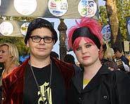 Kelly & Jack Osbourne at ESPN's Action Sports and Music Awards 2002.