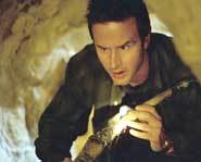 David Arquette is the goofy star of Eight Legged Freaks.