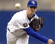 Mark Prior of the Chicago Cubs is a favorite to win the 2003 National League Cy Young Award.