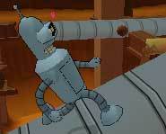 The Futurama video game for the microsoft Xbox lets you control Bender, Fry, Leela and the rest of the Futurama gang to save the world!