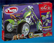 Picture of the K'Nex Orange County Choppers Custom Bike Shop.