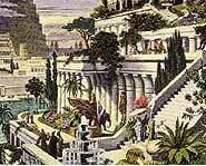 The water ing system at the Garden of Babylon was very complex.