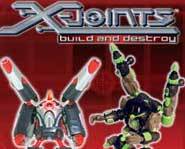 The X-Joints Build and Destroy toy robot kits let you design and build your own toy robots!