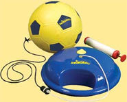 Soccer Swing Ball from Mookie is a great outdoor summer game for practicing your soccer skills.