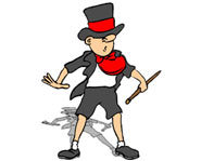 You can learn to be a magician with Frank's tapes!