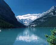 Lake Louise, Canada is where the meteor is said to have crashed.