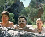 Estella Warren stars with Jerry O'Connell and Anthony Anderson in the movie Kangaroo Jack.