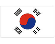 The Korean flag represents all the world's cosmic forces.