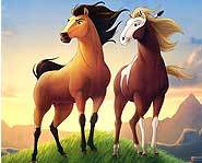 Animated movie - Spirit: Stallion of the Cimarron.
