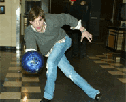 Wonder if Ashton Kutcher's girlfriend, Demi Moore, took him bowling for his 25th birthday?