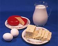 Dairy products are a good source of calcium, vitamin B-12 and other important nutrients.