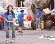 The Razor Airgo Pogo Stick.