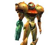 Samus - Heroine of Metroid Prime for Gamecube and Metroid Fusion for Game Boy Advance.