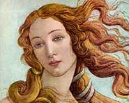 Collecting locks of hair.