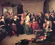 19 people were hanged during the Salem Witch Trials of 1692.