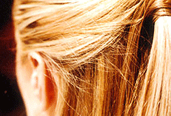A cool thing about summer beauty is the way the sun streaks and highlights your hair.