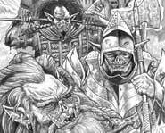 Illustration, artwork and drawings. (Wrath and Rage)