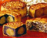 There are several different kinds of mooncakes.