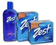 Zest's Energy Rush Body Wash.