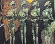 Droids by the dozen.