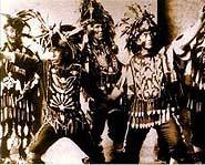 Spirit Dancers during the 1920s.