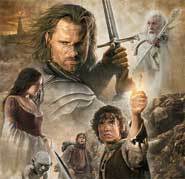 The Lord of the Rings: The Return of the King stars Orlando Bloom as Legolas, Elijah Wood as Frodo and a billion orcs as the bad guys!