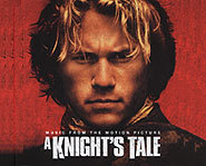 Sexy Heath Ledger stars in the movie A Knight's Tale.