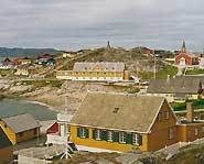 The Colonial Harbour in Nuuk.