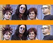The Osbournes - MTV - Ozzy - Sharon - Kelly - Jack.