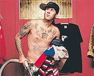Travis Barker, drummer for punk band Blink-182, chats with Sindy!