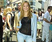 Pop singer Mandy Moore.