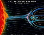 Exteme wind in space.